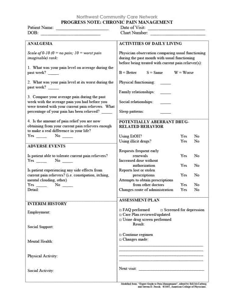 43 Progress Notes Templates [Mental Health, Psychotherapy, Nursing]